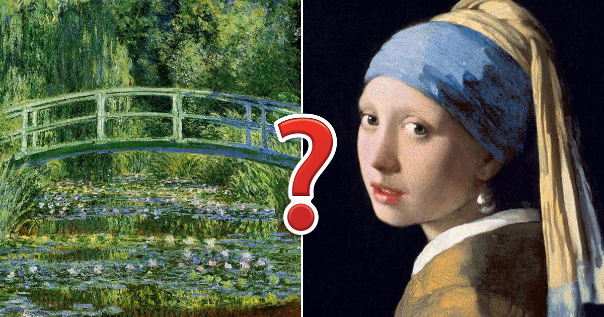 Can You Match These Famous Paintings to Their Legendary Creators?