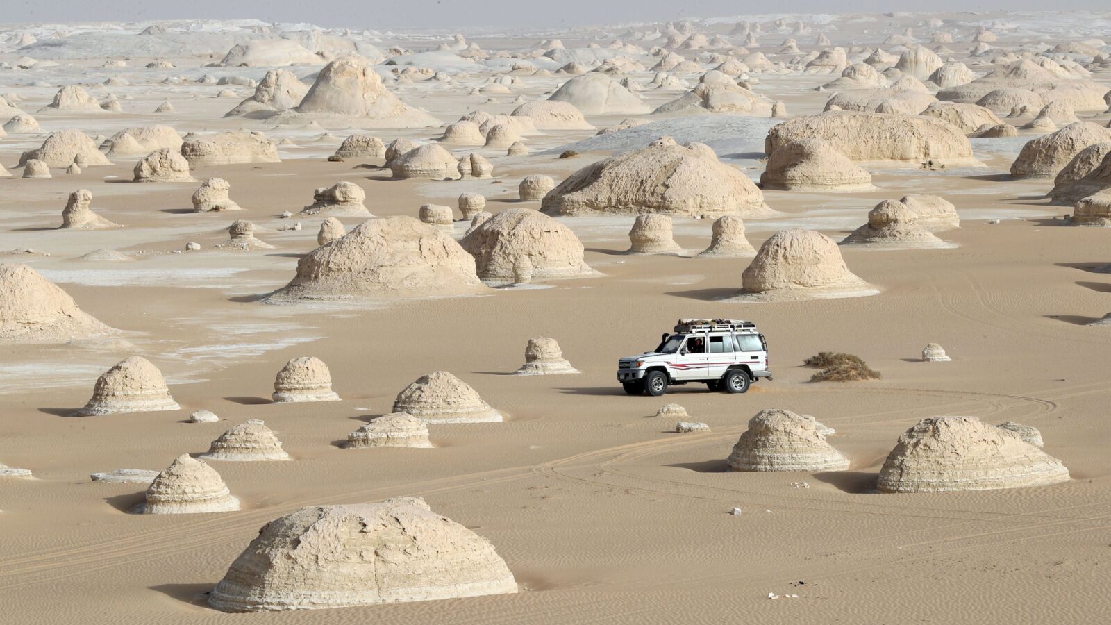 Natural Landmarks Quiz White Desert National Park, Egypt