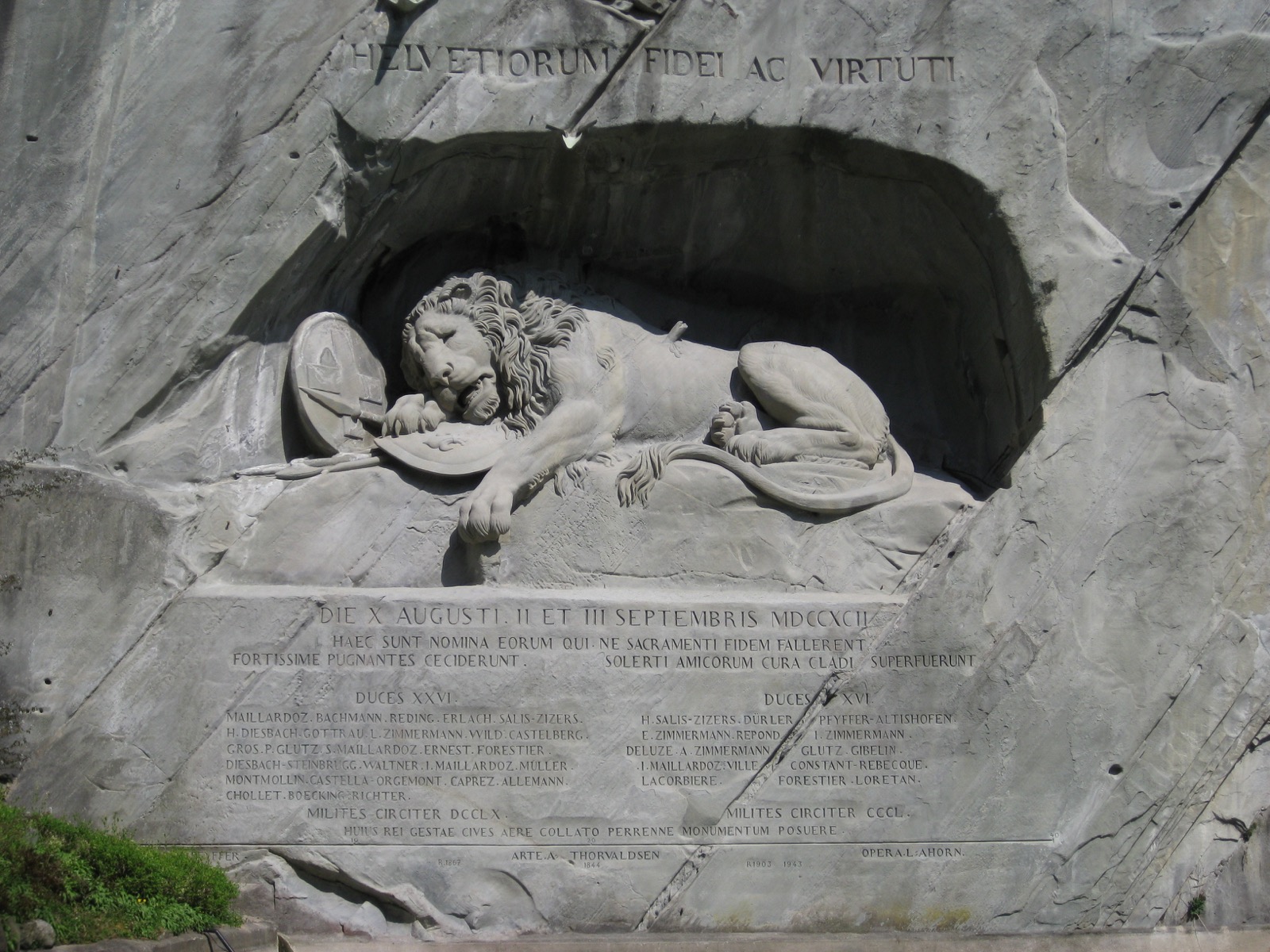 Second Most Famous Sights The Lion of Lucerne Monument