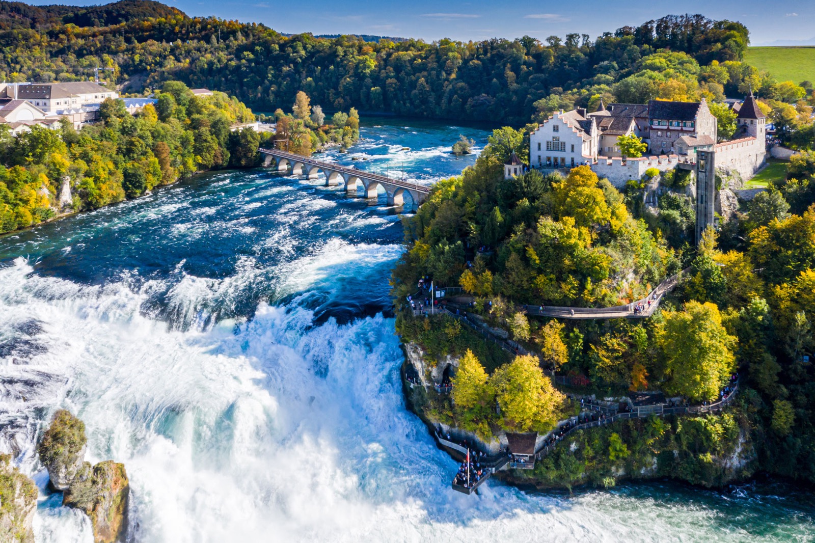 From Oompa-Loompas To Waterfalls! Trivia Questions & Answers Rhine Falls, Switzerland