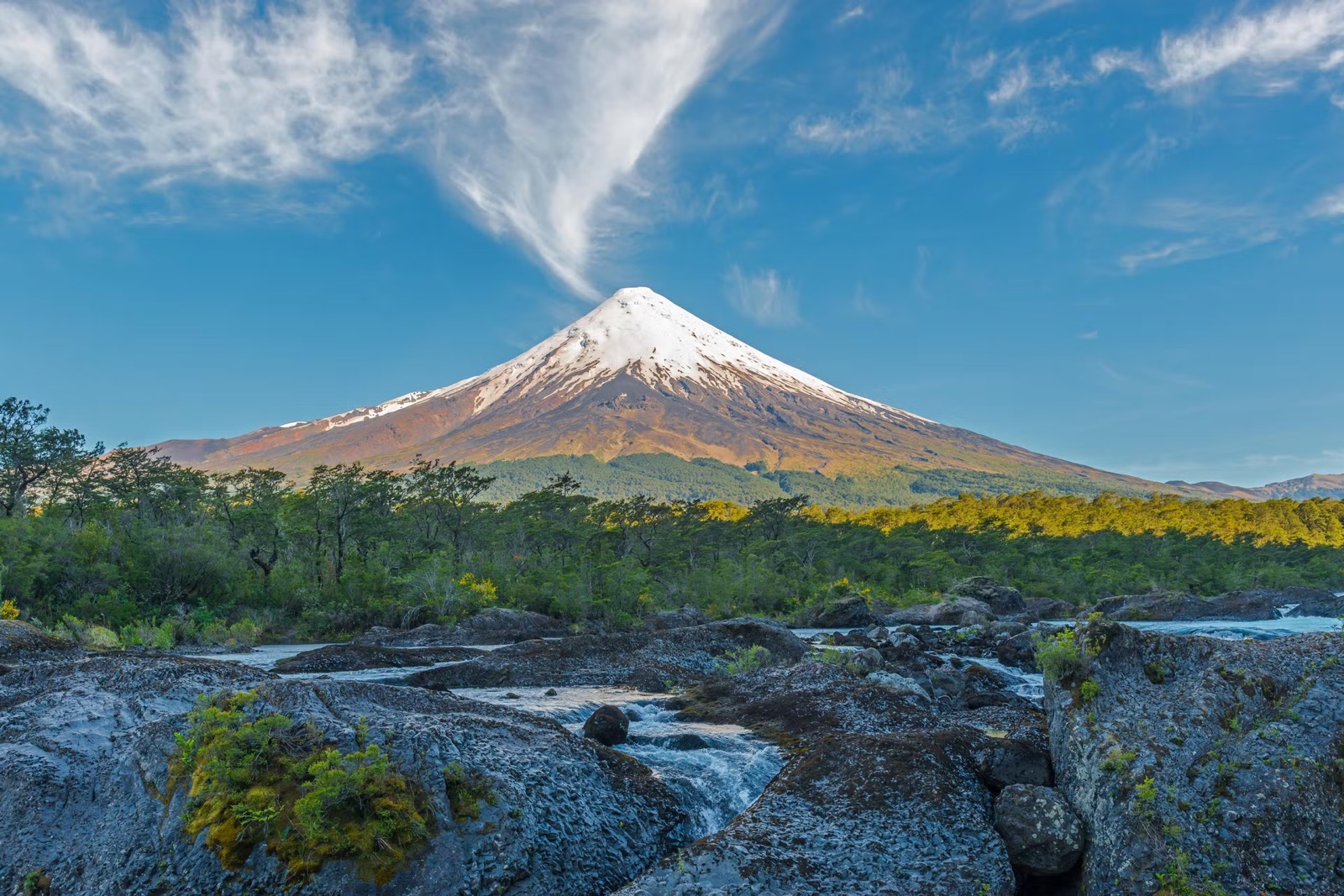 Here Are 24 Glorious Natural Attractions – Can You Match Them to Their Country? Osorno Volcano, Chile