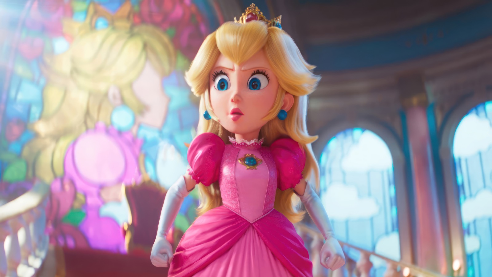 Pink Trivia Quiz Super Mario Princess Peach