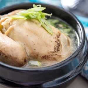 🥟 Unleash Your Inner Foodie with This Delicious Asian Cuisine Personality Quiz 🍣 Samgyetang (ginseng chicken soup)