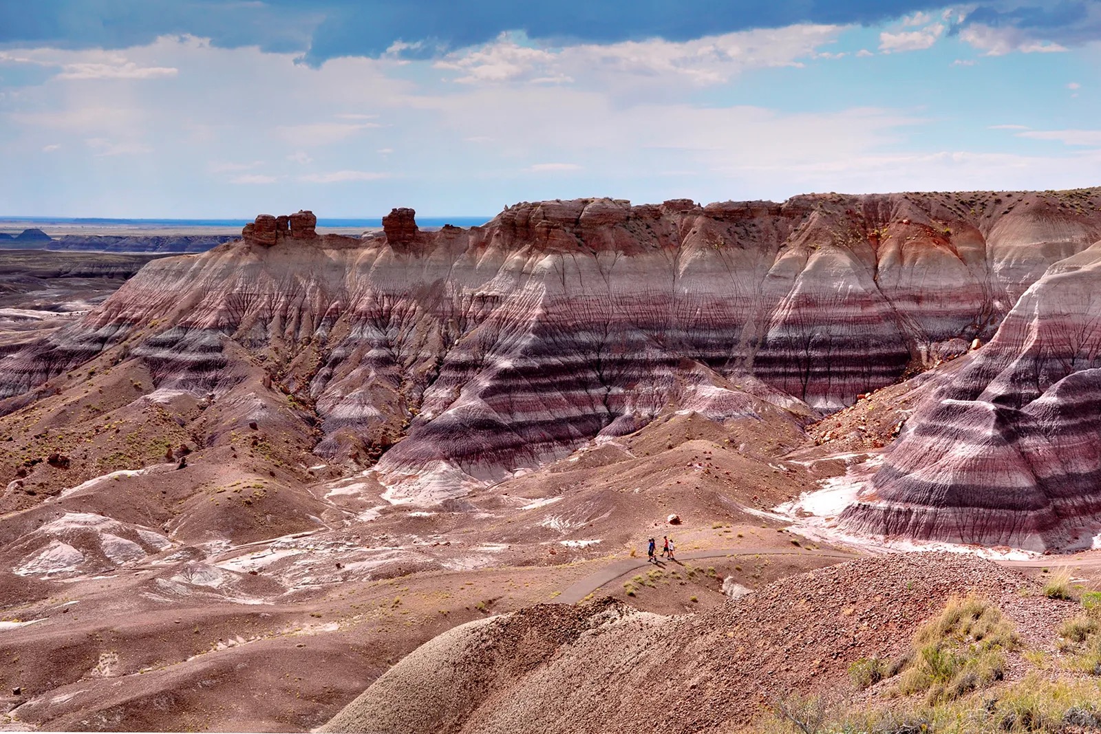 Are You a World Traveler? Test Your Knowledge by Matching These Majestic Natural Sites to Their Countries! Painted Desert, Arizona