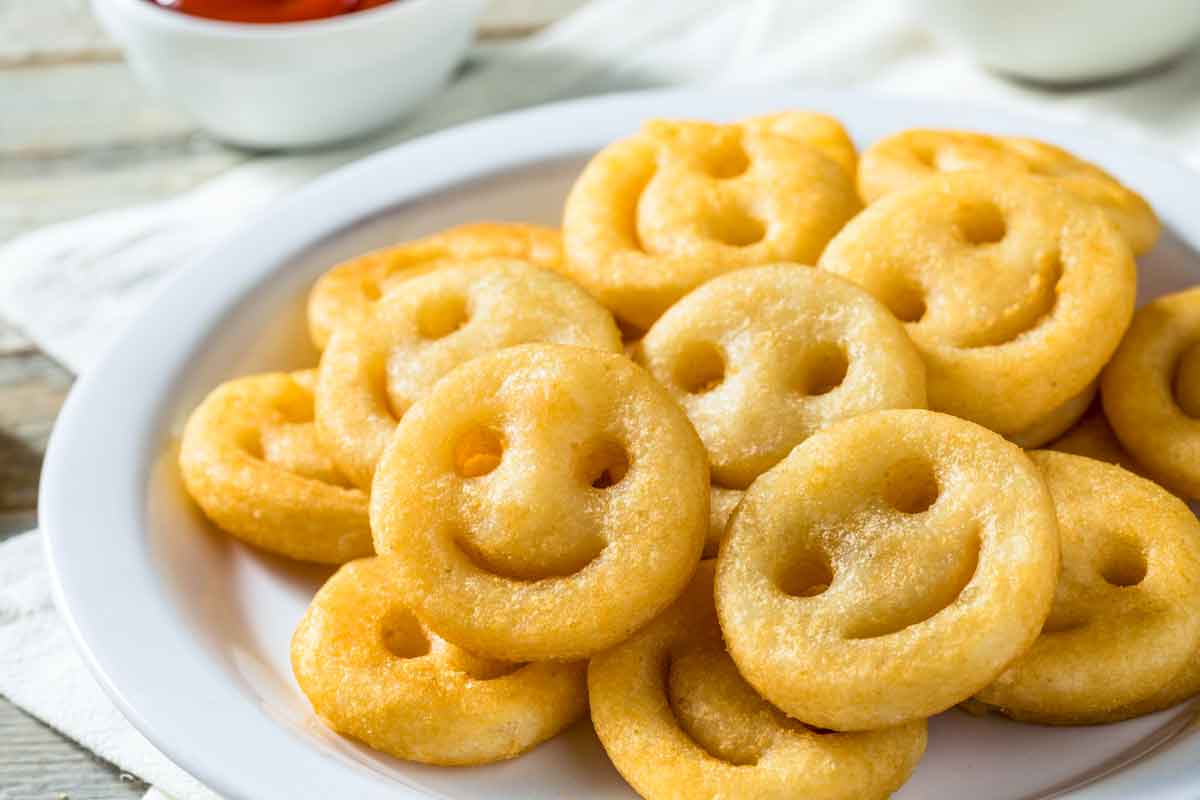 Thousand Trivia Questions Smiley fries happy food