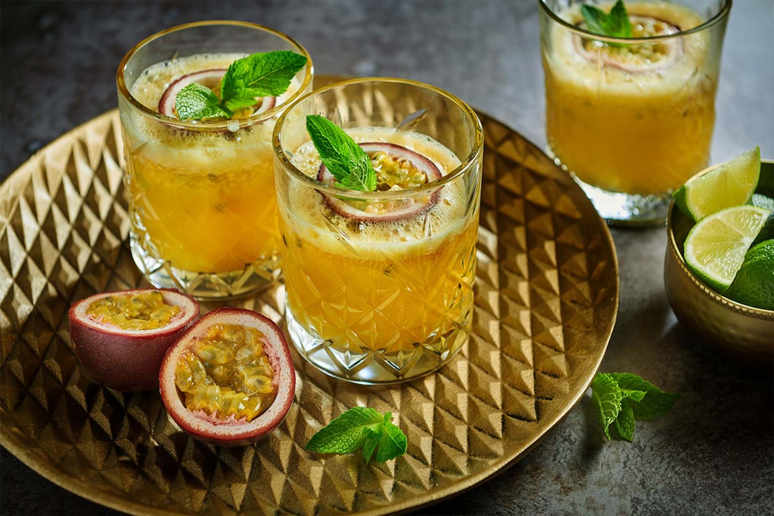 Eat a Mega Meal and We’ll Reveal the Vacation Spot You’d Feel Most at Home in Using the Magic of AI Passionfruit mocktail