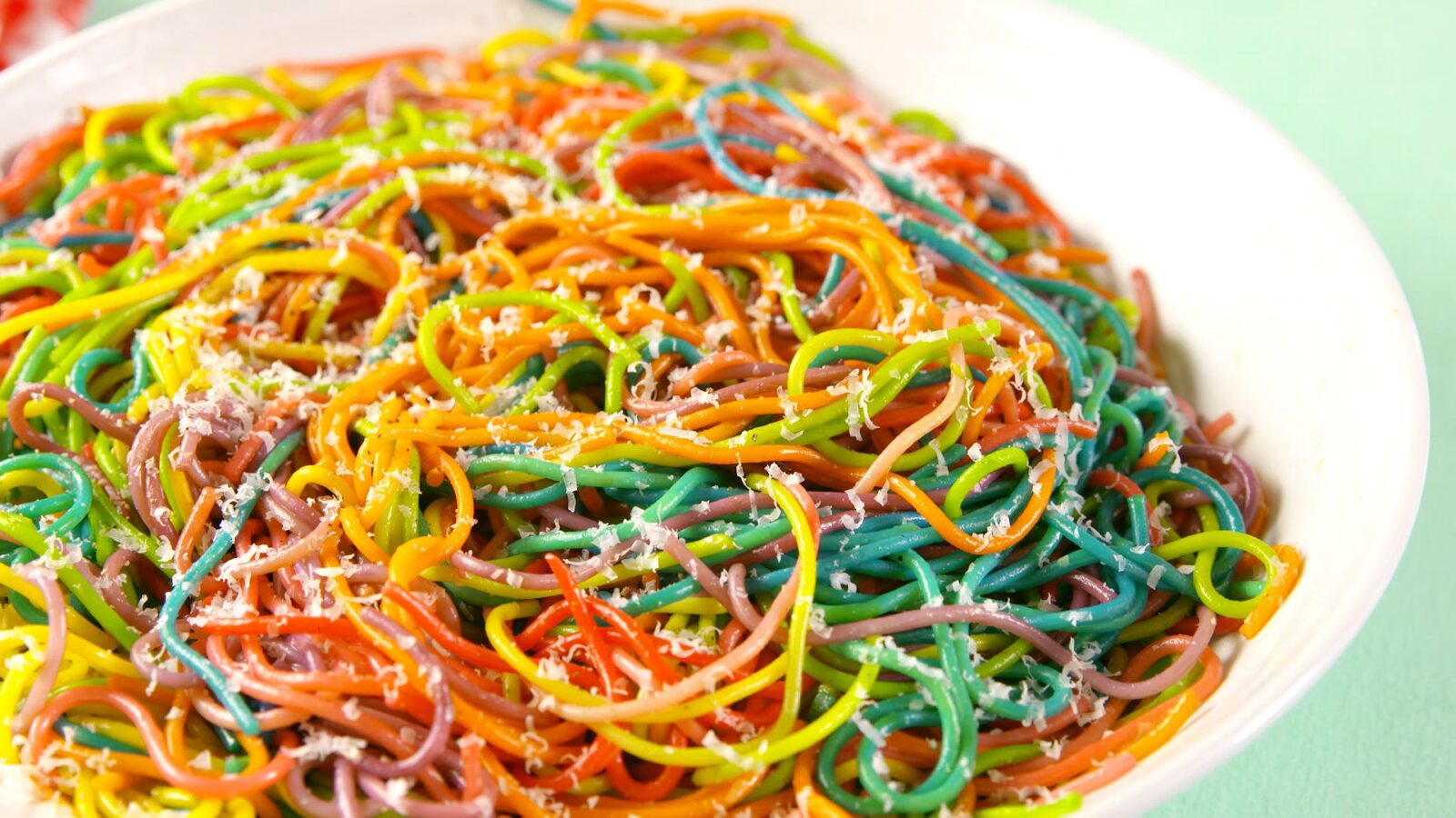 Pasta Age And Gender Quiz Rainbow spaghetti