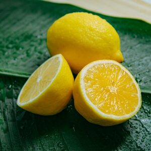 Fall-colored Food Quiz Lemon
