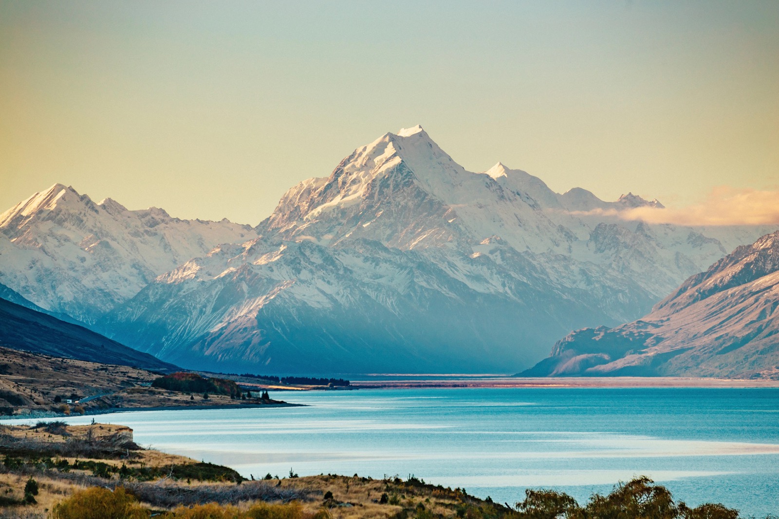 Winter Geography Quiz Mount Cook, New Zealand