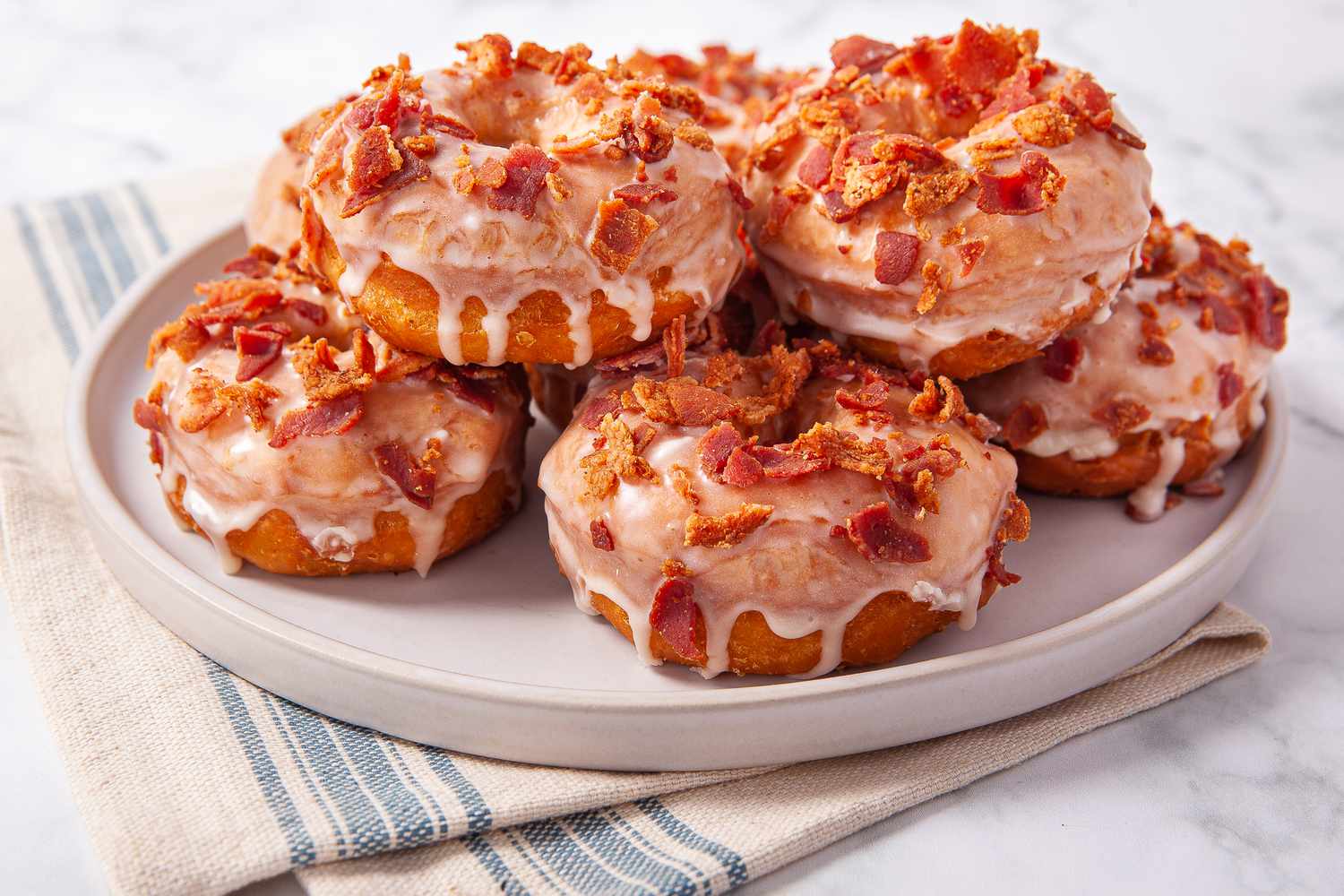 Fall Food Quiz Maple bacon doughnuts donuts