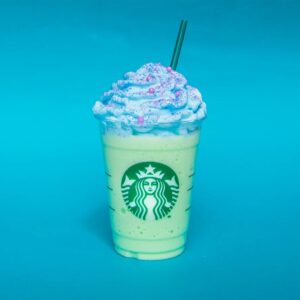 Enjoy Rainbow Breakfast & I'll Guess Age Food Quiz Mermaid Frappuccino