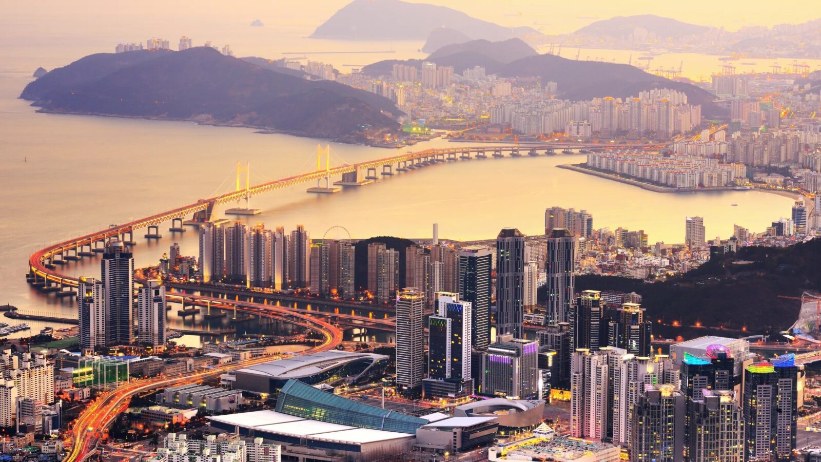 Second Biggest Cities Busan, South Korea