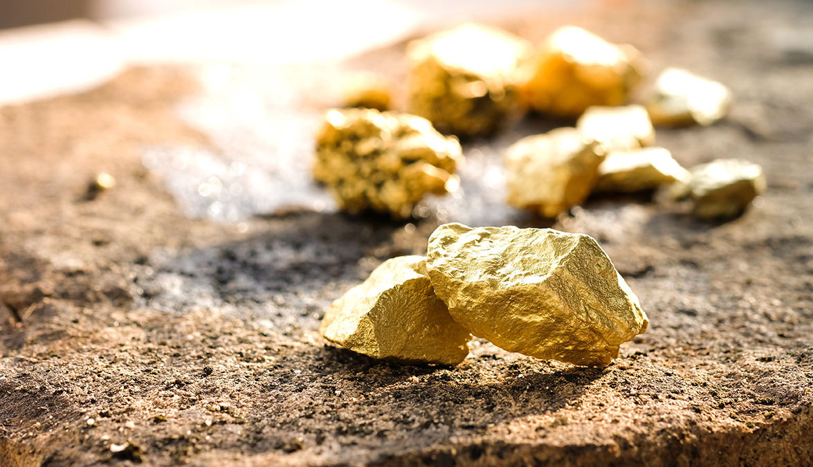 Gold ore mining