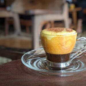 Winter A-Z Quiz Egg coffee