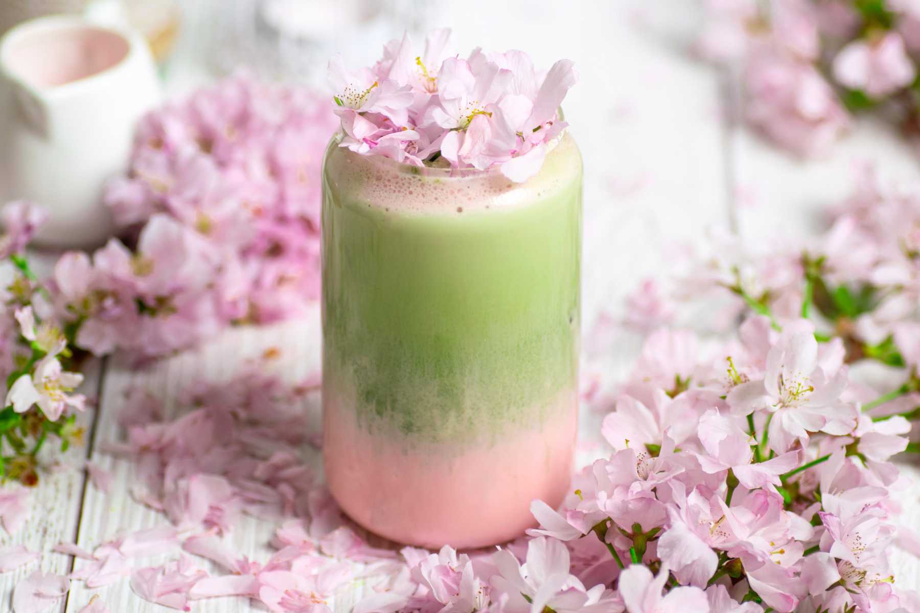 Unleash Your Inner Foodie with This Delicious Asian Cuisine Personality Quiz Matcha sakura latte