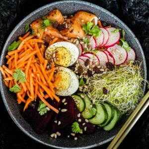 Savory Food Salty Personality Quiz Poke bowl