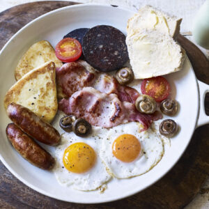 Pick A To Z Foods & I'll Guess Relationship Status Quiz Ulster fry (traditional Irish breakfast)