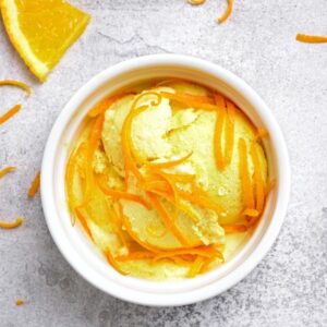 Ice Cream Buffet Quiz🍦: What's Your Foodie Personality Type? Orange sorbet