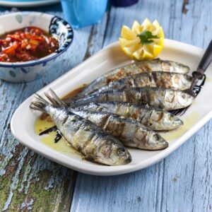Eat European Food & Find Out Which Island Is Yours Quiz Sardinhas assadas (Portuguese charcoal grilled sardines)