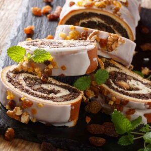 Eat European Food & Find Out Which Island Is Yours Quiz Makowiec (Polish poppy seed roll)