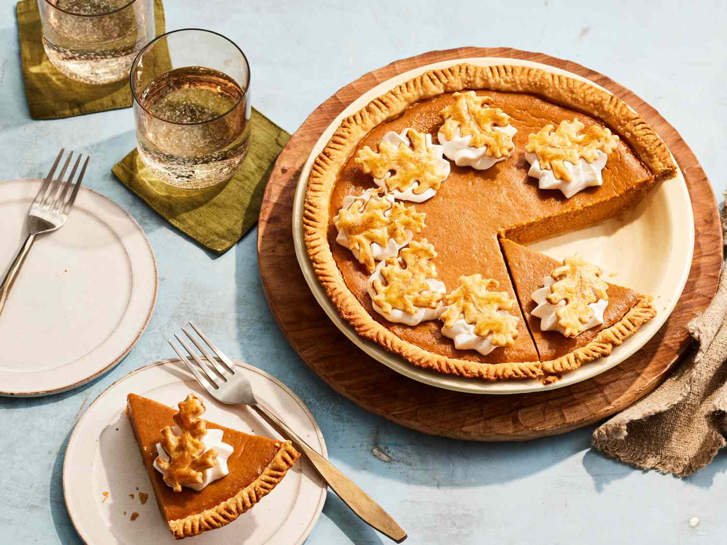 Fall-colored Food Quiz Pumpkin pie