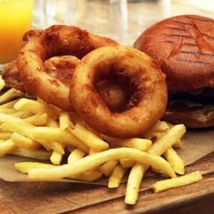 Eat A Fried Food Buffet & We'll Guess Your Age Quiz Onion rings