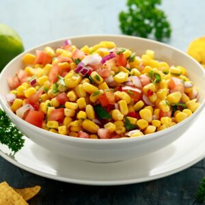 Yellow Food Personality Quiz Sweet corn salsa