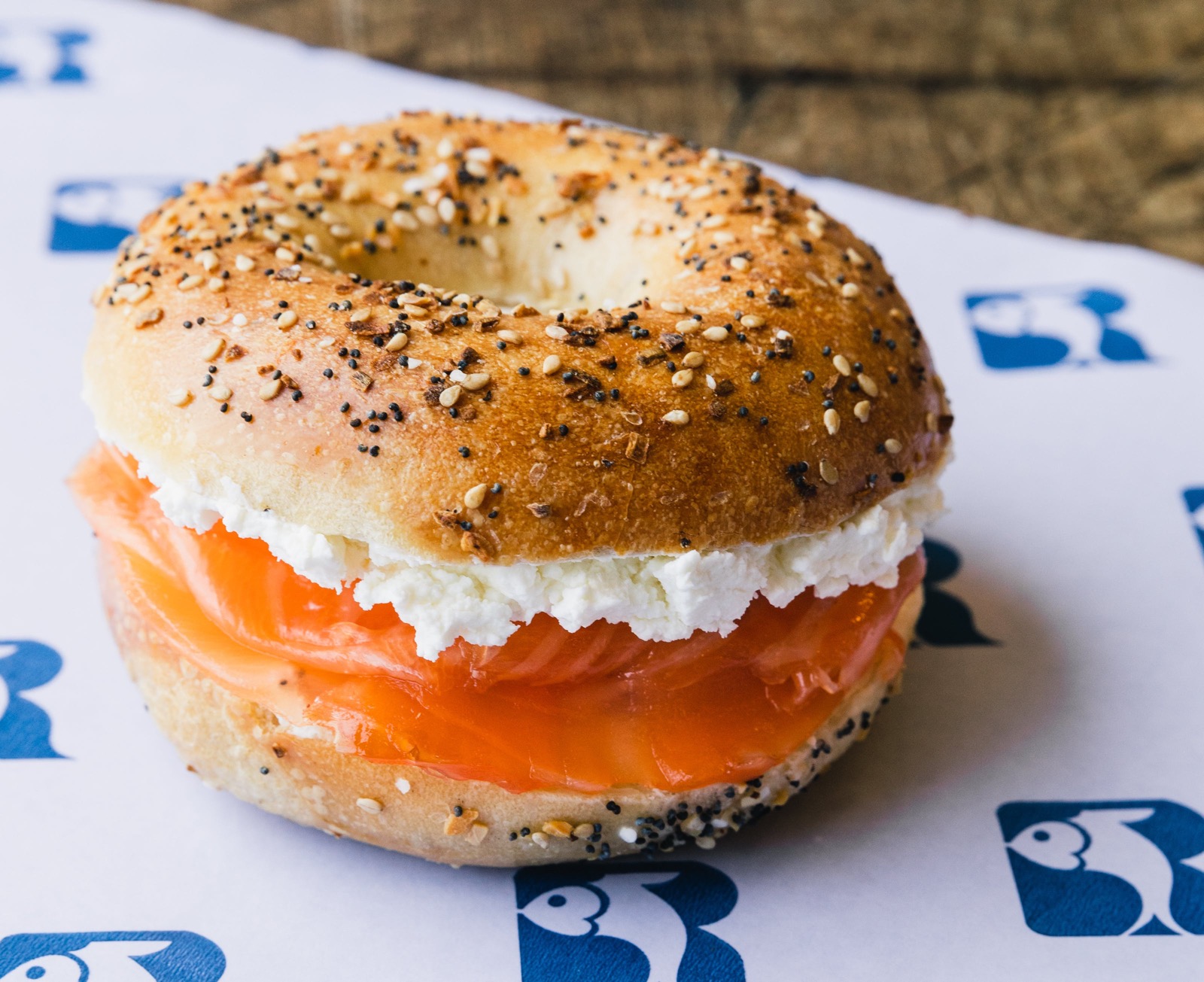 NYC Trip Planning Quiz 🗽: Can We Guess Your Age? Bagel with lox and cream cheese from Russ & Daughters