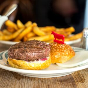NYC Trip Planning Quiz 🗽! Can We Guess Your Age? Hamburger from Peter Luger Steak House