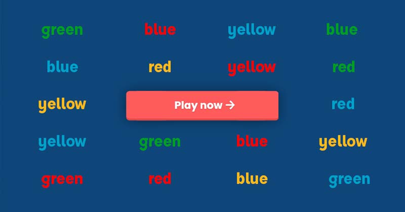 Stroop Color Word Test - Can You Ace This Color Challen… Quiz