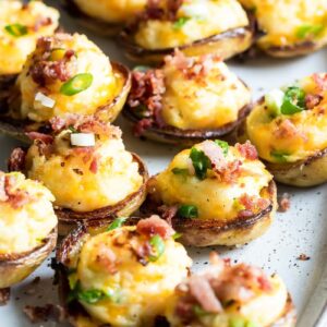 Savory Food Salty Personality Quiz Mini potato skins