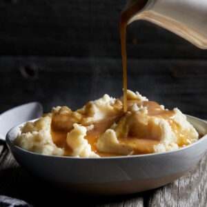 Celebrity Couple Food Quiz Mashed potatoes and gravy
