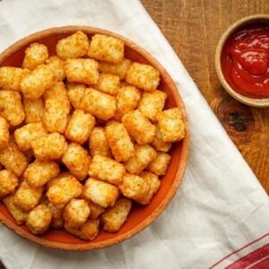 Eat A Fried Food Buffet & We'll Guess Your Age Quiz Tater tots