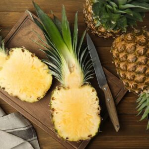 Fall-colored Food Quiz Pineapple