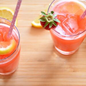 Pink Buffet Quiz Pink lemonade