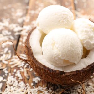 Ice Cream Feast Quiz 🍦: What Weather Are You? 🌩️ Coconut ice cream
