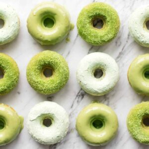 What Shade Of Green Are You? Quiz Matcha doughnut