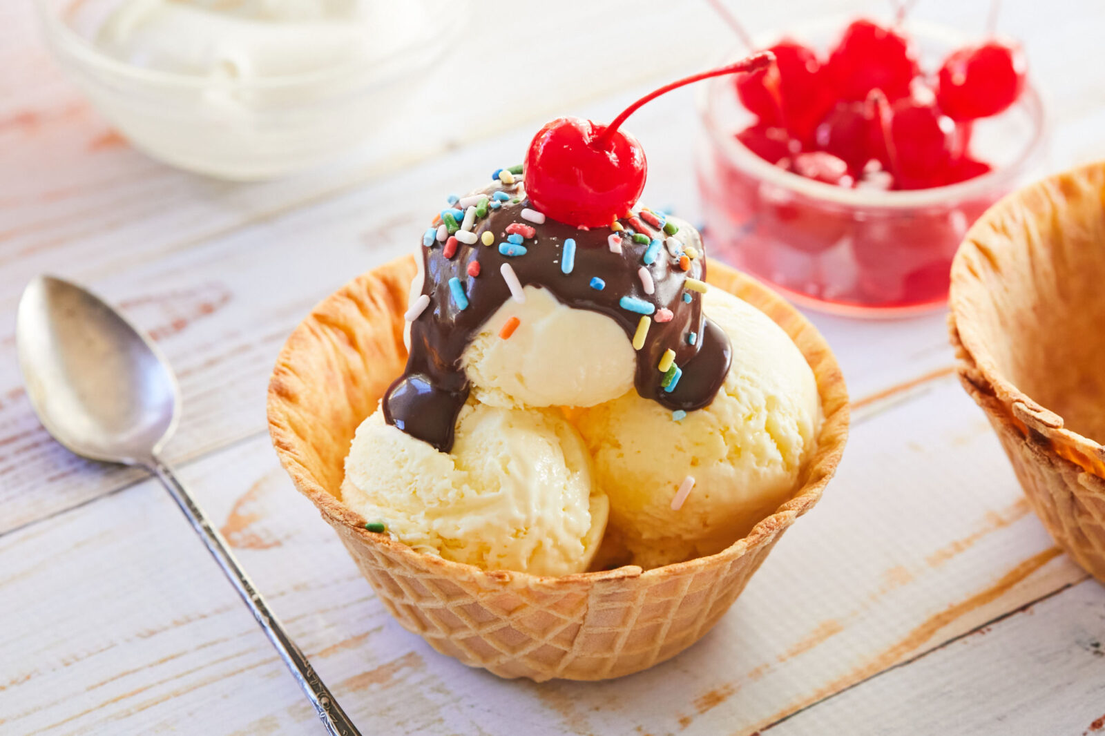 Colorful Ice Cream Guess Your Age Quiz Vanilla ice cream