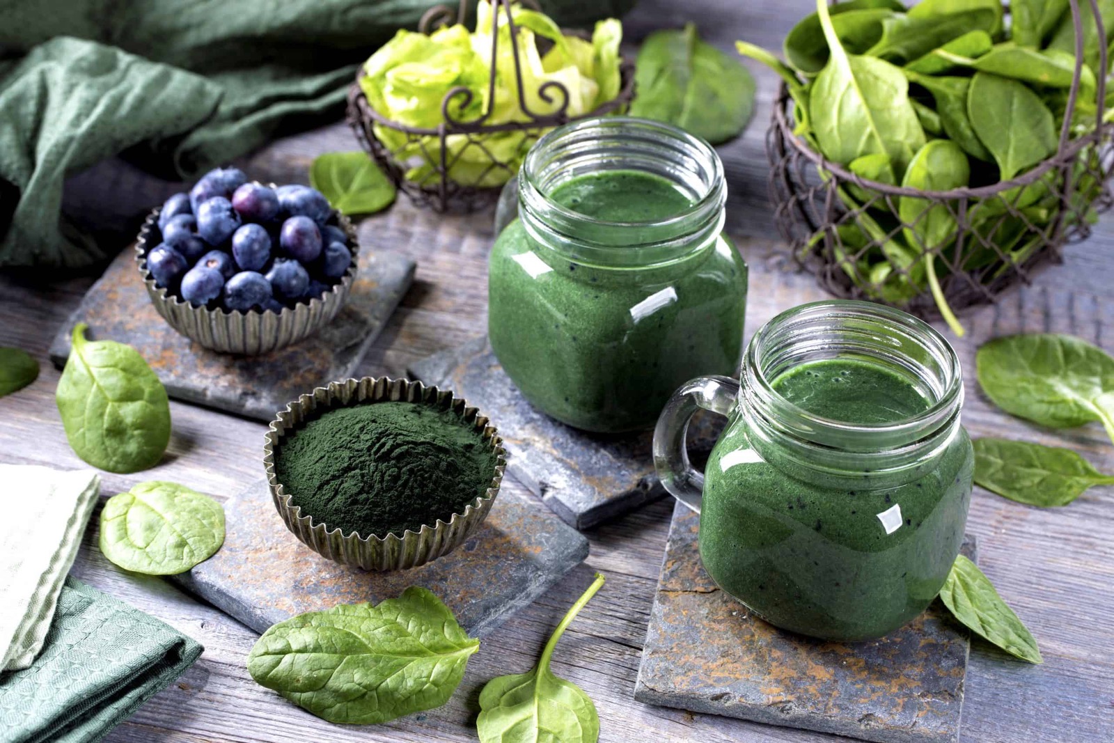 What Shade Of Green Are You? Quiz Green spirulina smoothies