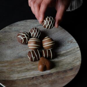 Desserts Starting With D Quiz Dark chocolate truffles