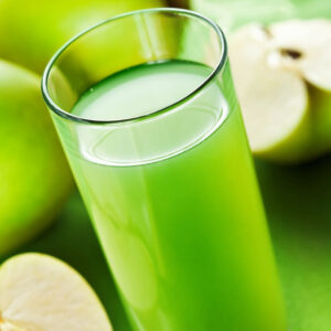 Enjoy Rainbow Breakfast & I'll Guess Age Food Quiz Green apple juice