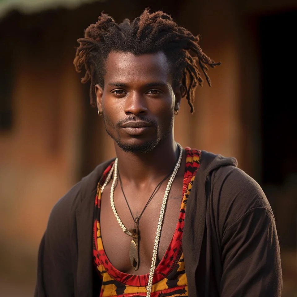 AI most attractive Ugandan man
