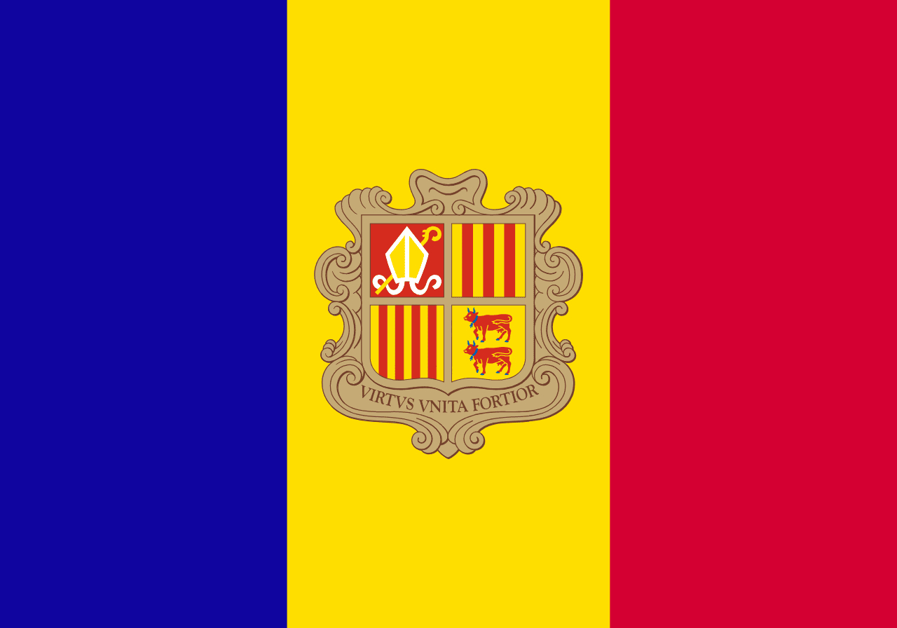 Hard European Flags Quiz Andorra flag