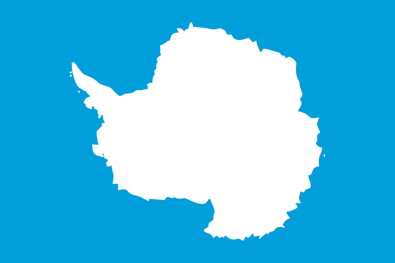 Arctic Vs Antarctic Antarctica flag