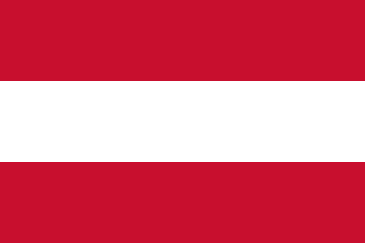 Easy European Flags Quiz Austria flag