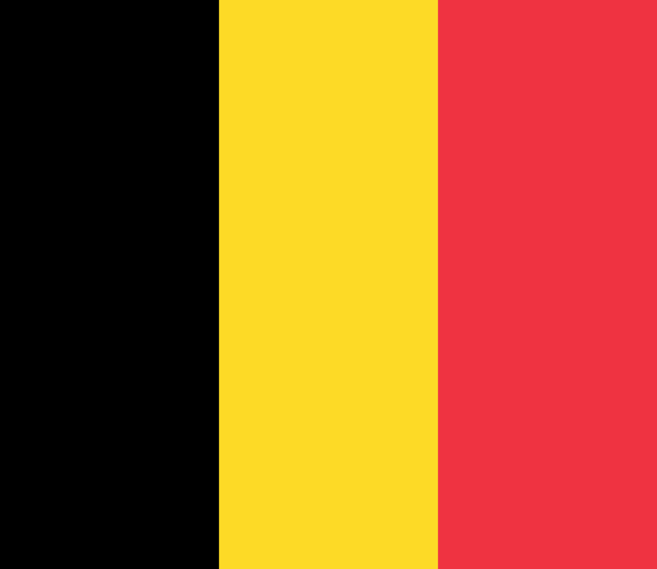 Easy European Flags Quiz Belgium flag