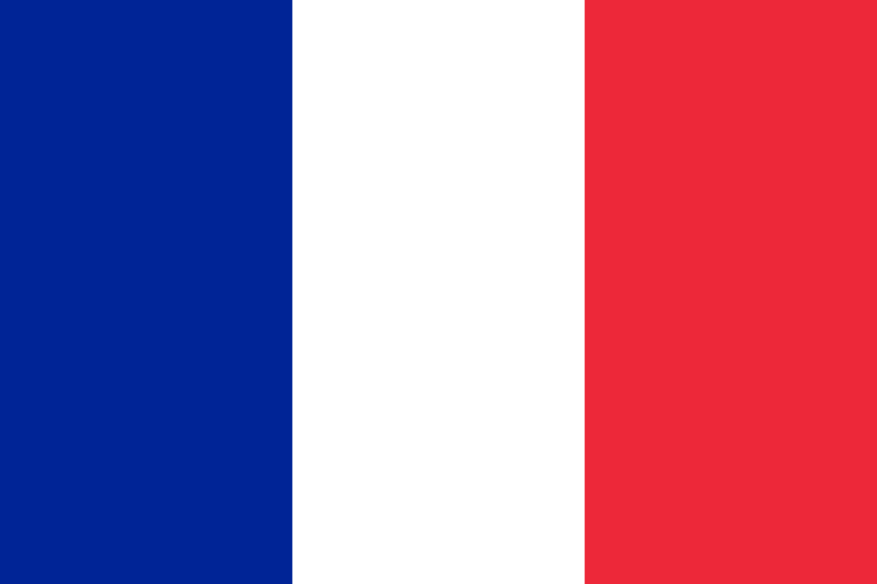 Easy European Flags Quiz France flag