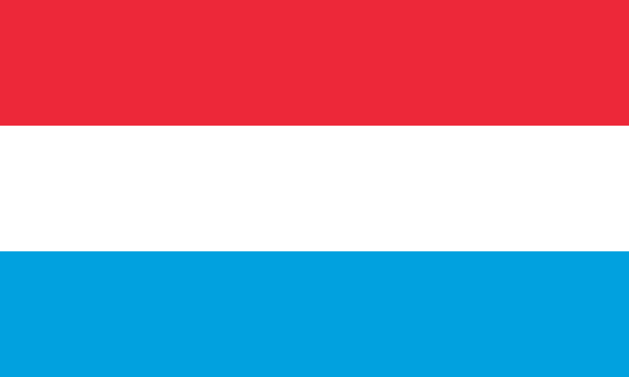 Hard European Flags Quiz Luxembourg flag