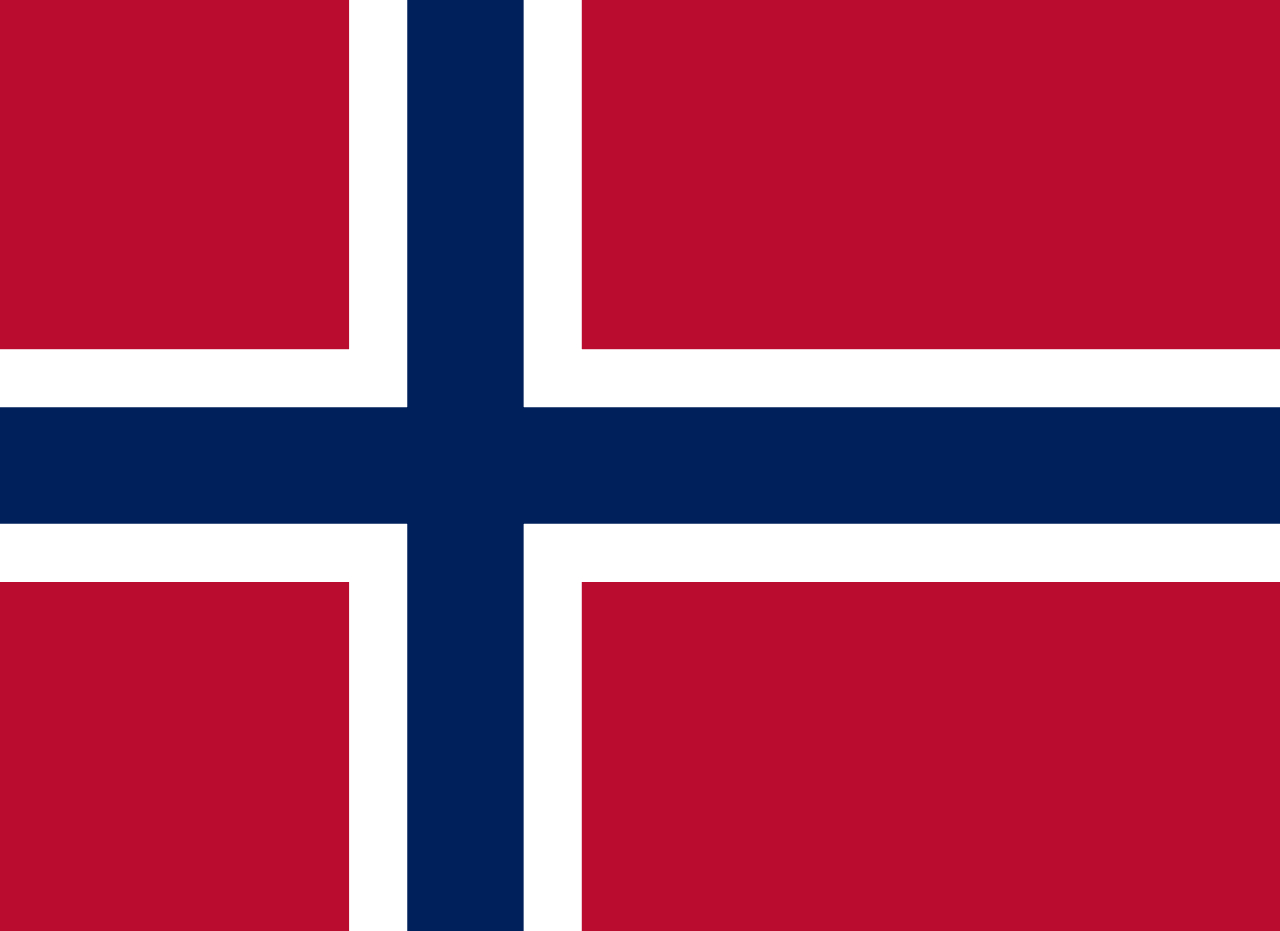 Easy European Flags Quiz Norway flag
