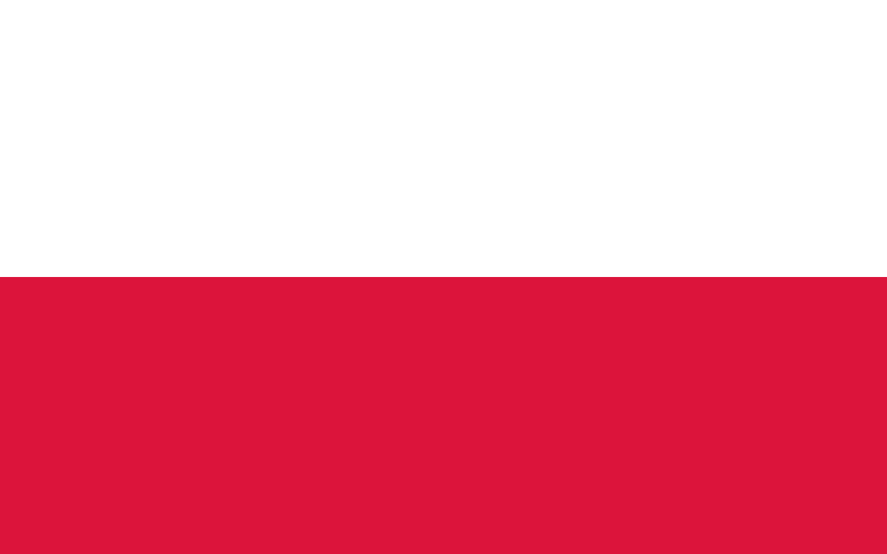 Easy European Flags Quiz Poland flag
